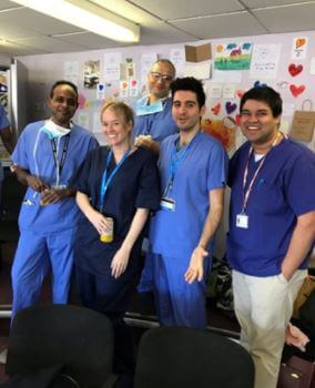 Cerys Morgan and team helped fight the virus working on the front line during the COVID pandemic in 2020.